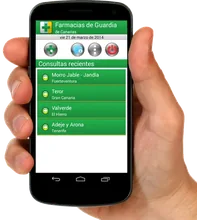 Captura de la app para Android